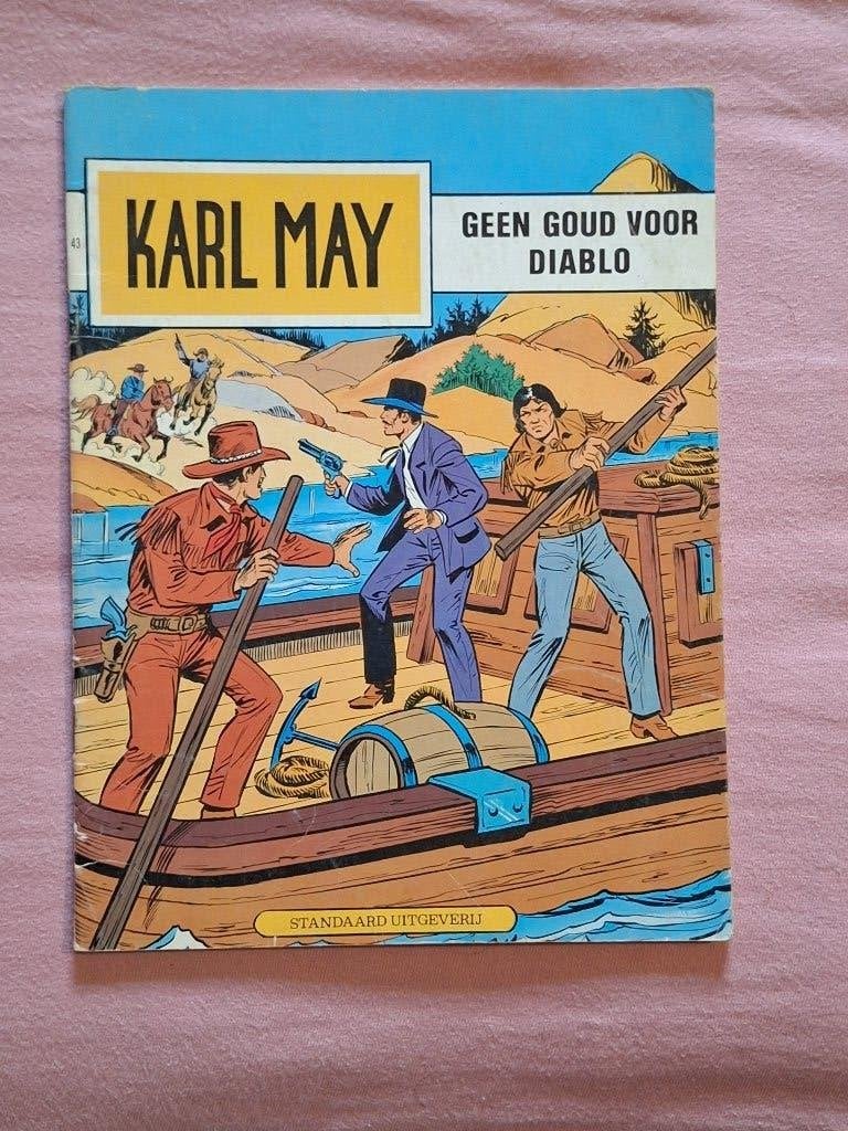 Karl May 43: geen goud voor Diablo, Boeken, Eén stripboek, Ophalen of Verzenden, Gelezen