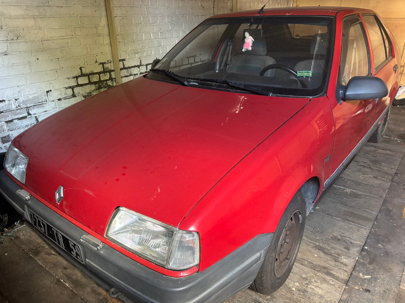 Oltimer Renault 19 essence moteur GTS année 1992, Achat, 5 portes, Particulier, Essence
