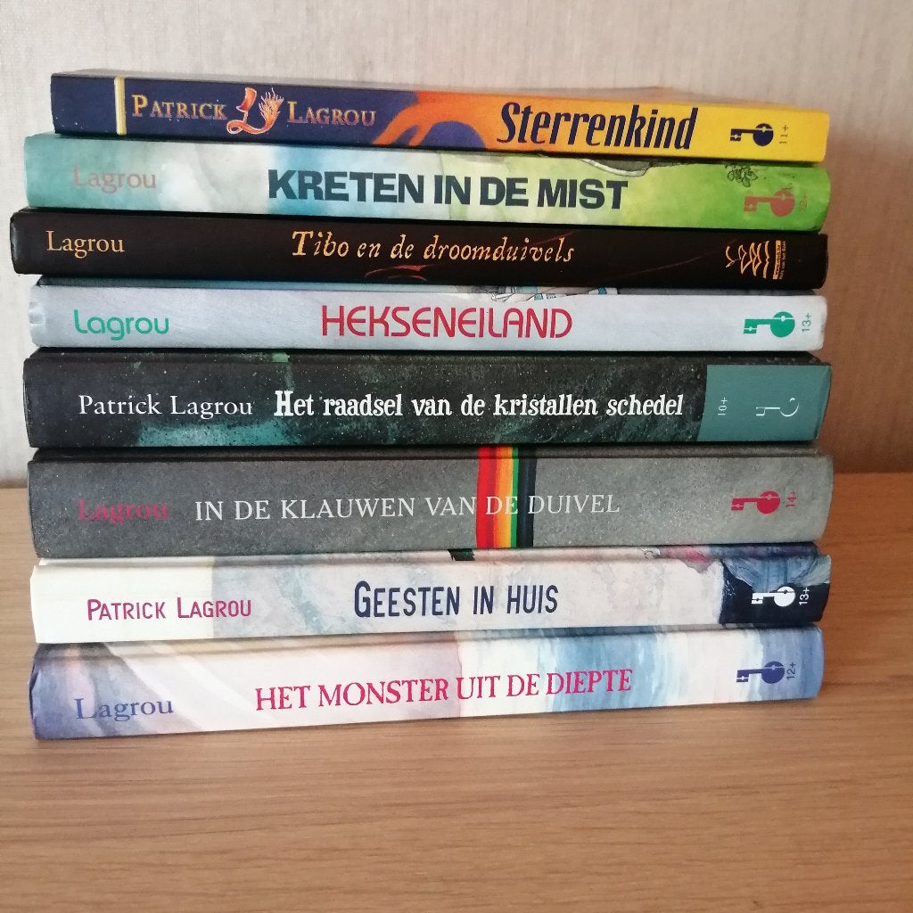 8 jeugdboeken Patrick Lagrou, Boeken, Ophalen of Verzenden, Gelezen