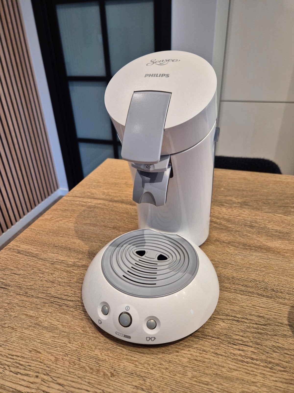 Philips Senseo HD 7810 + 2 Brabantia padhouders, Ophalen, Gebruikt, Koffiemachine, 2 tot 4 kopjes