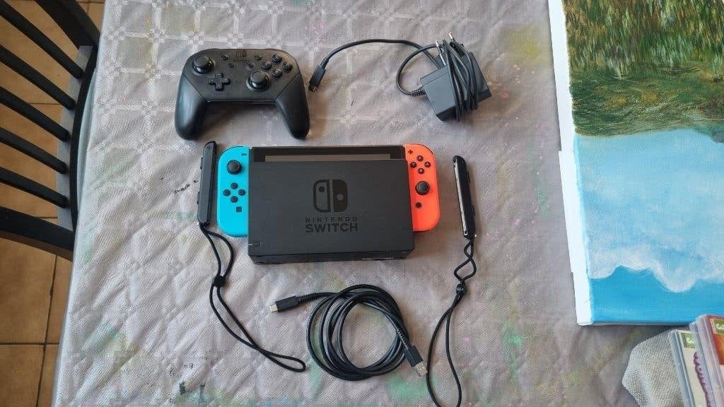 Nintendo switch, Ophalen, Zo goed als nieuw, Met 1 controller, Switch Original