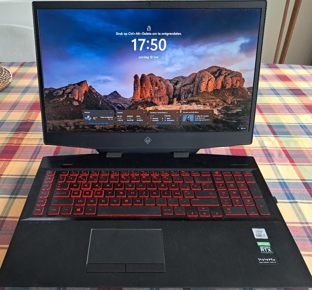 HP Laptop, HP Omen, 17 pouces ou plus, Enlèvement, Utilisé