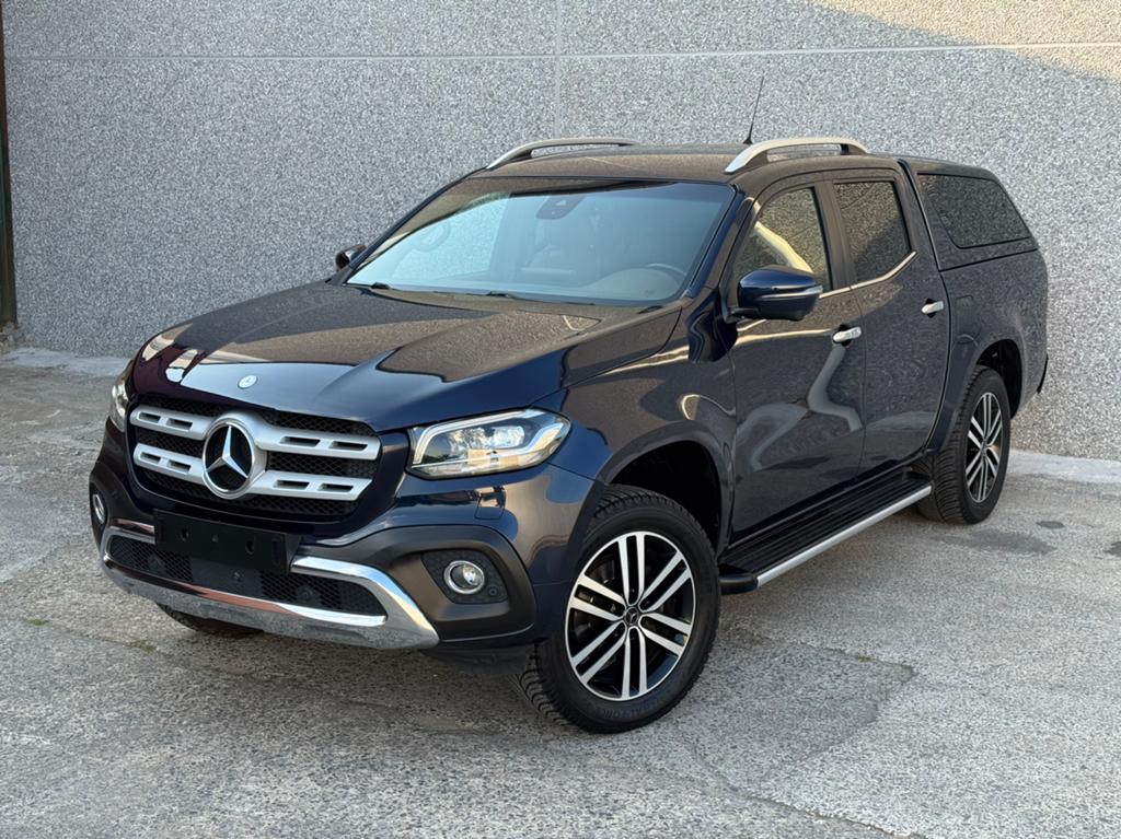 Mercedes X250d 190PK 4x4 Automaat - Leder - Navi - Bomvol!, Automaat, Euro 6, 4 cilinders, Blauw