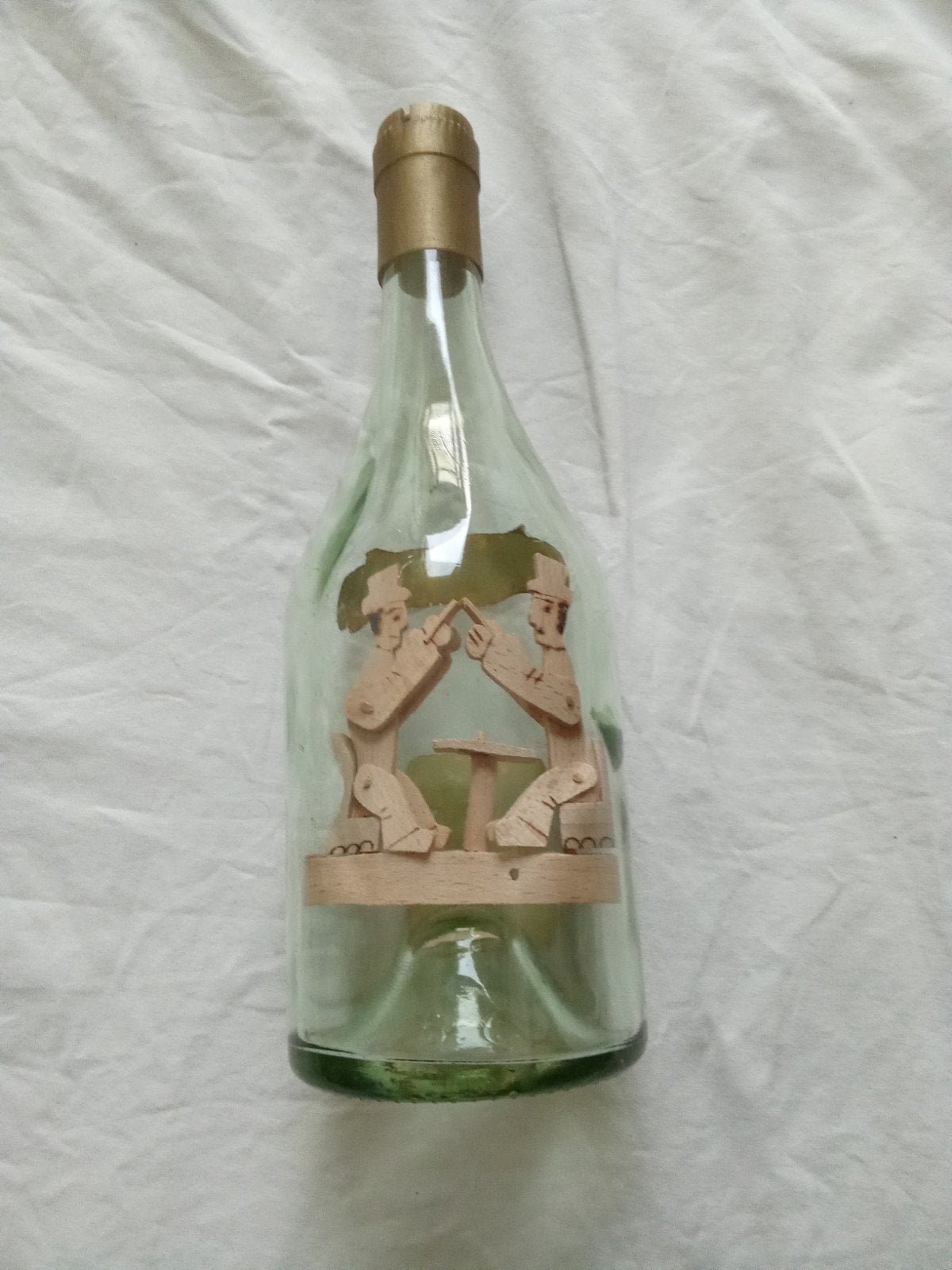 Handgemaakt decoratie, Antiek en Kunst, Glas, Art deco, Ophalen of Verzenden, Handgemaakt