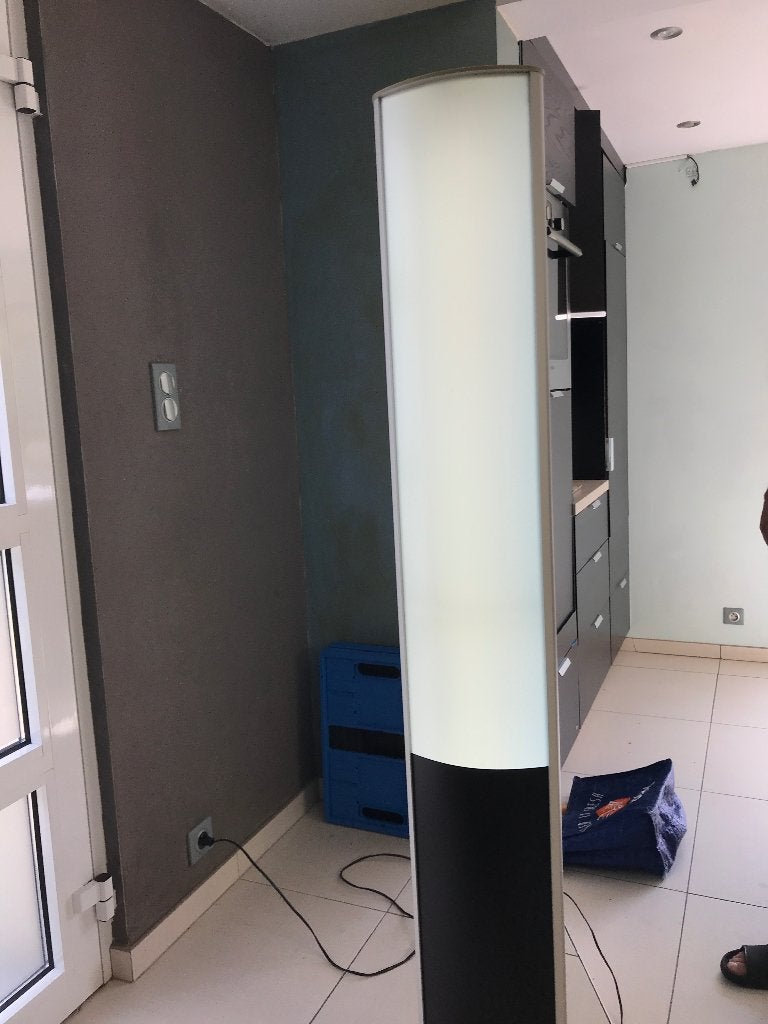 Lamp, Huis en Inrichting, Lampen | Vloerlampen, Ophalen, Kunststof, Overige fittingen, Zo goed als nieuw