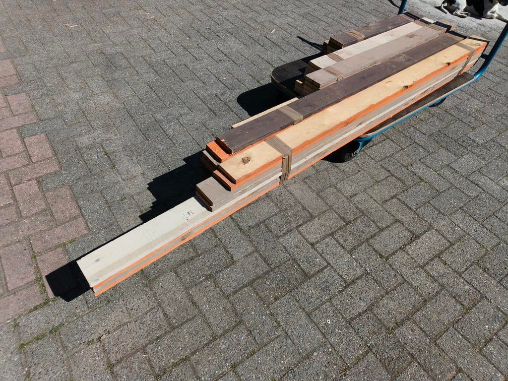 Houten planken timmerhout bloem plante plank bekisting hout, Ophalen