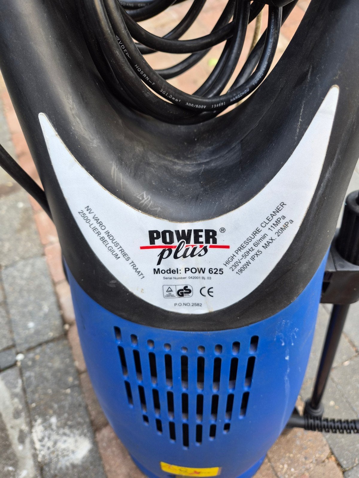 Power plus hogedrukreiniger Pow625, Tuin en Terras, Ophalen, Gebruikt, Elektrisch, Powerplus