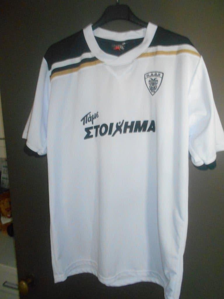 Shirt PAOK Saloniki (tegenstander RSCA op 13/08/26), Verzamelen, Ophalen of Verzenden, Zo goed als nieuw, Shirt