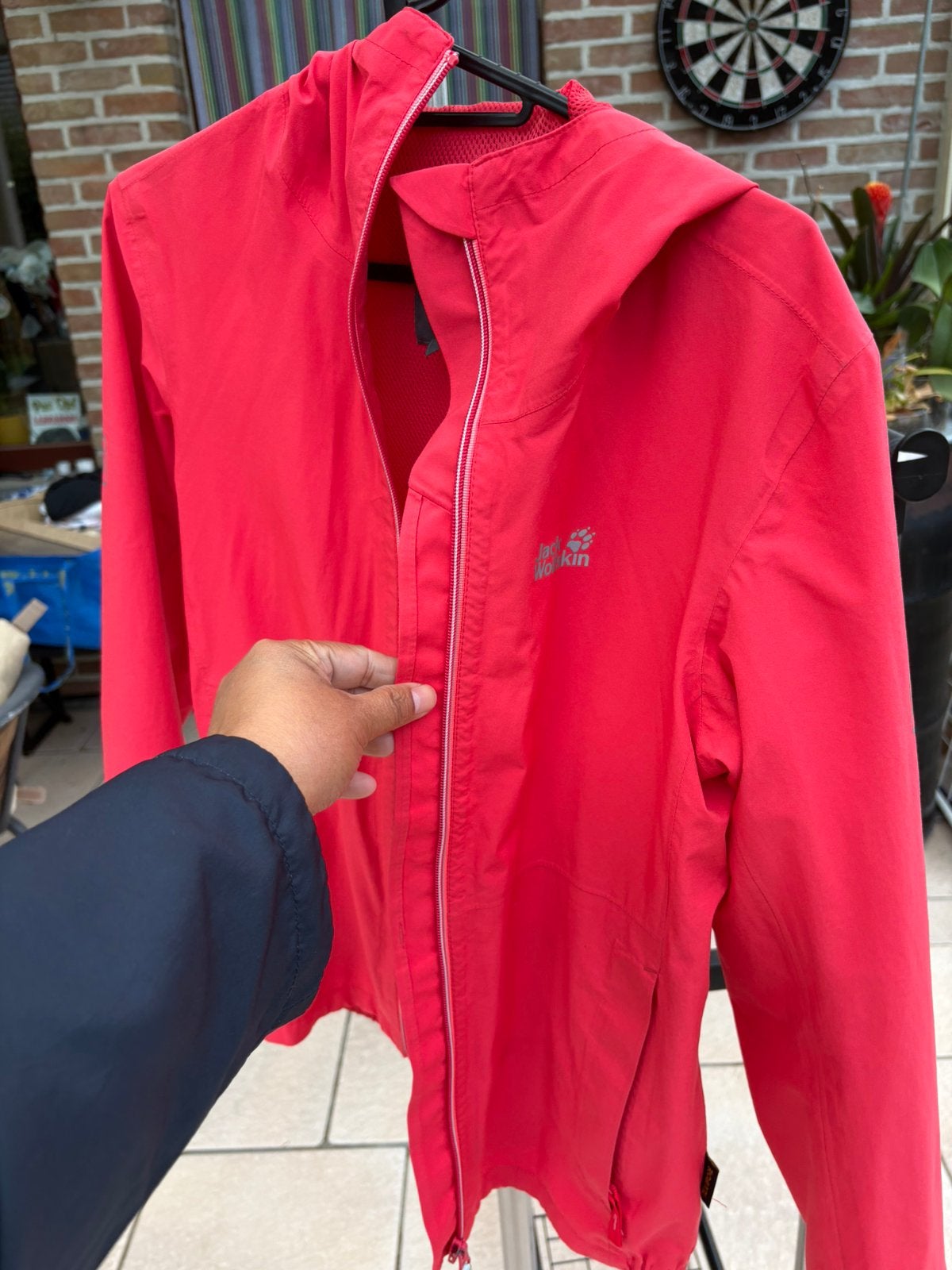 Jack wolfskin meisjes regen jas, Kinderen en Baby's, Ophalen of Verzenden, Gebruikt, Meisje, Jas