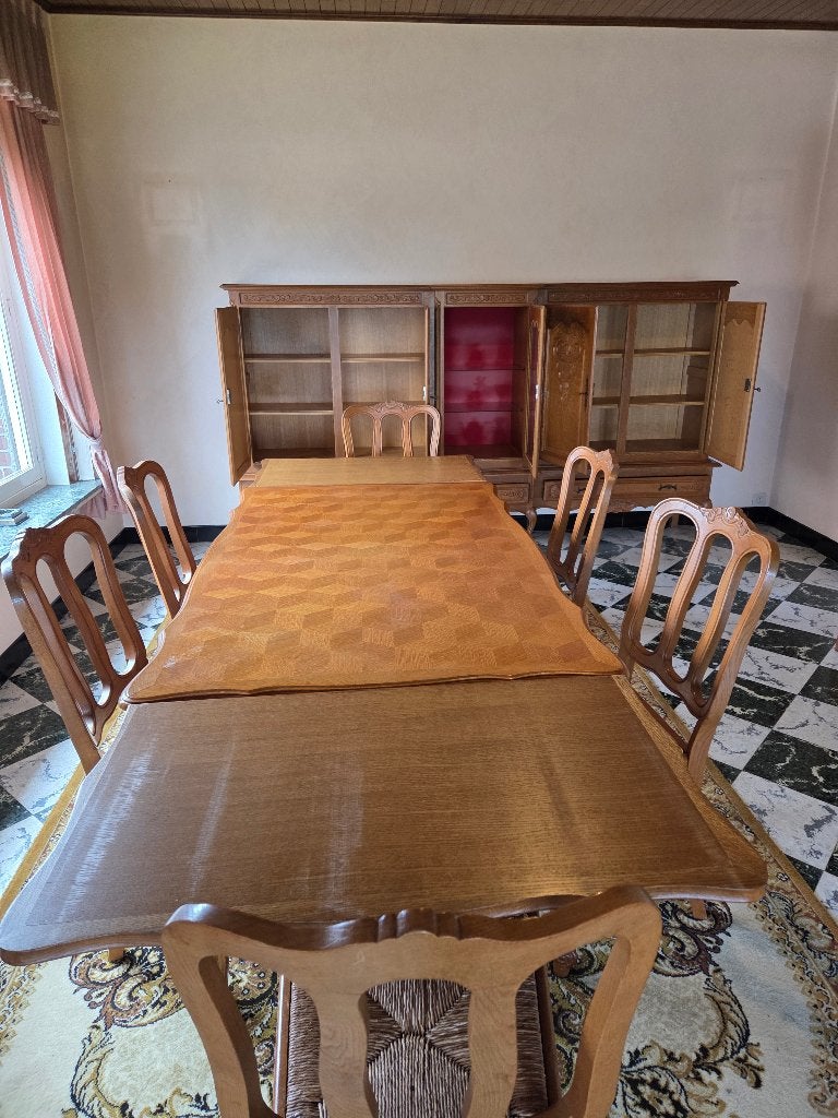 Eetkamer Louis XV, Ophalen