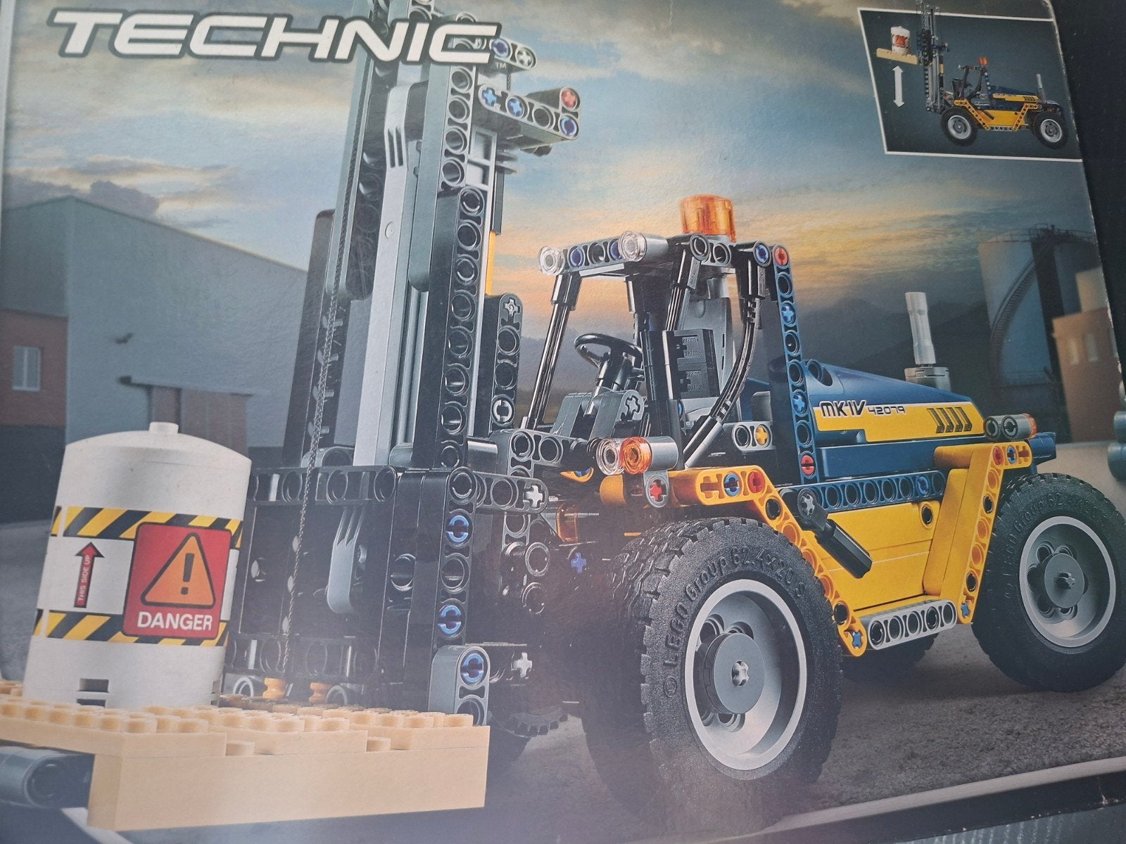 Lego technics vorkheftruck, Enlèvement, Lego
