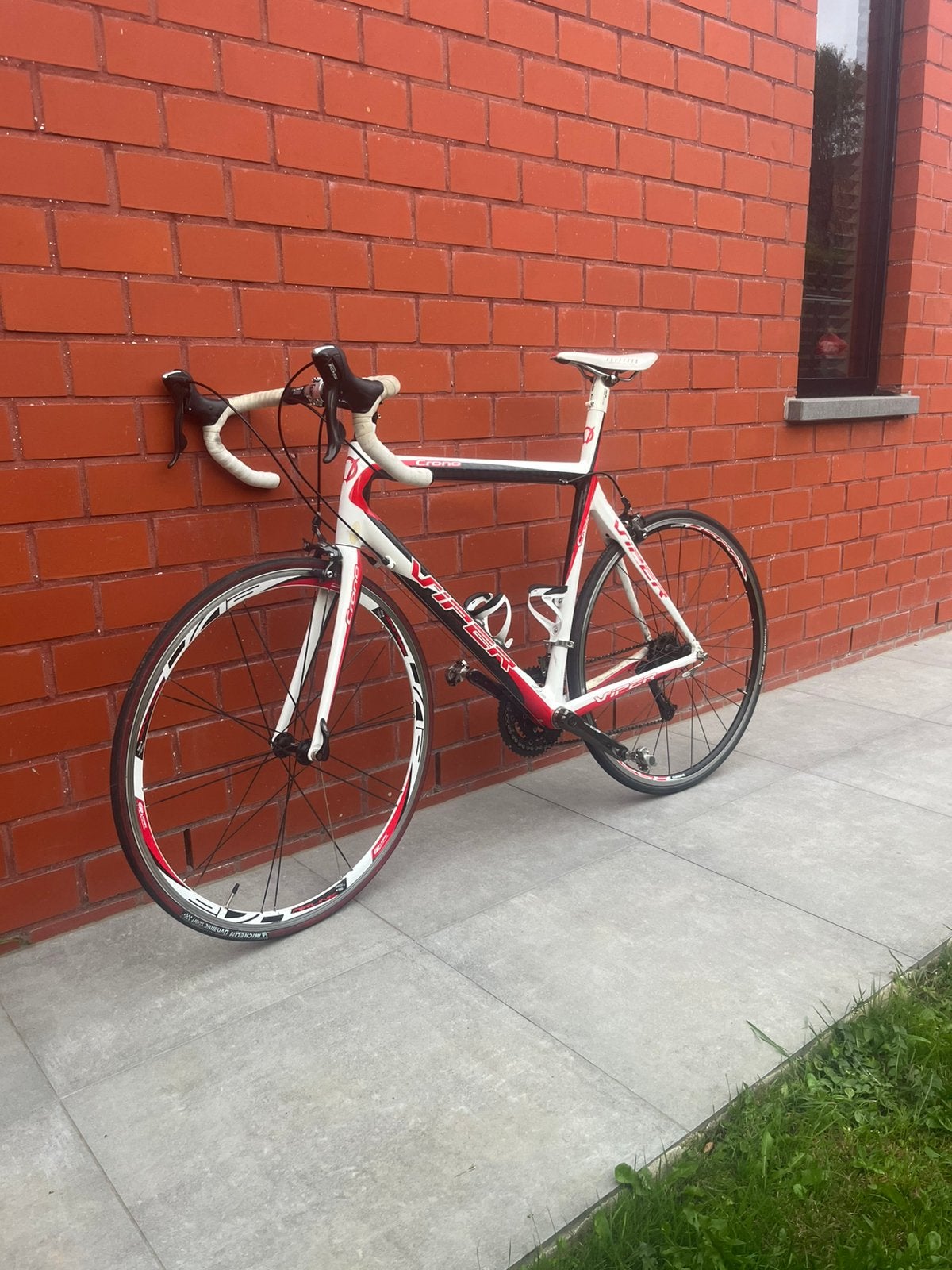 Viper koersfiets carbon, Fietsen en Brommers, Ophalen, Zo goed als nieuw, Carbon