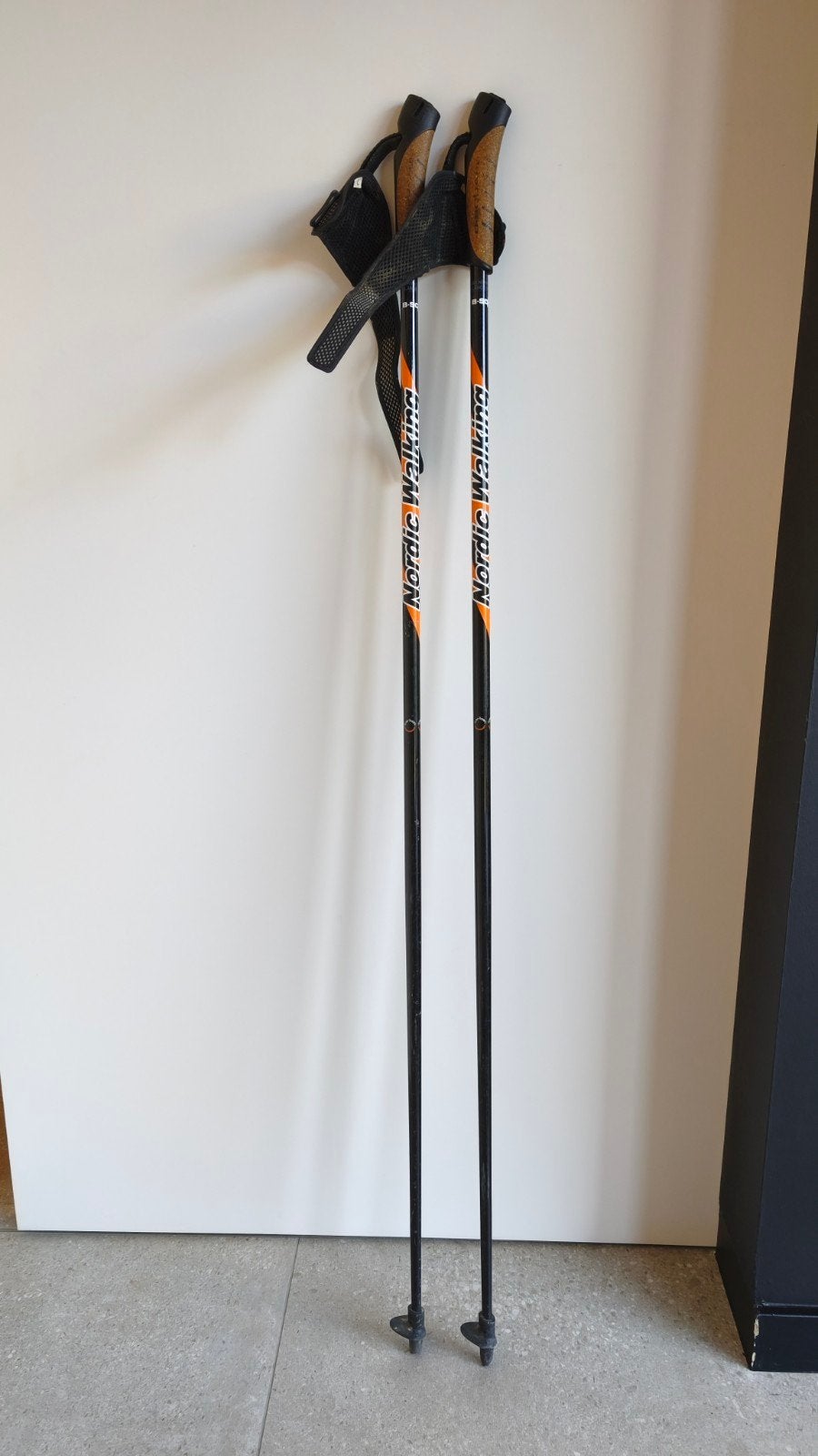 wandelstokken Carbon 125 cm, Ophalen, Gebruikt, Wandelstok