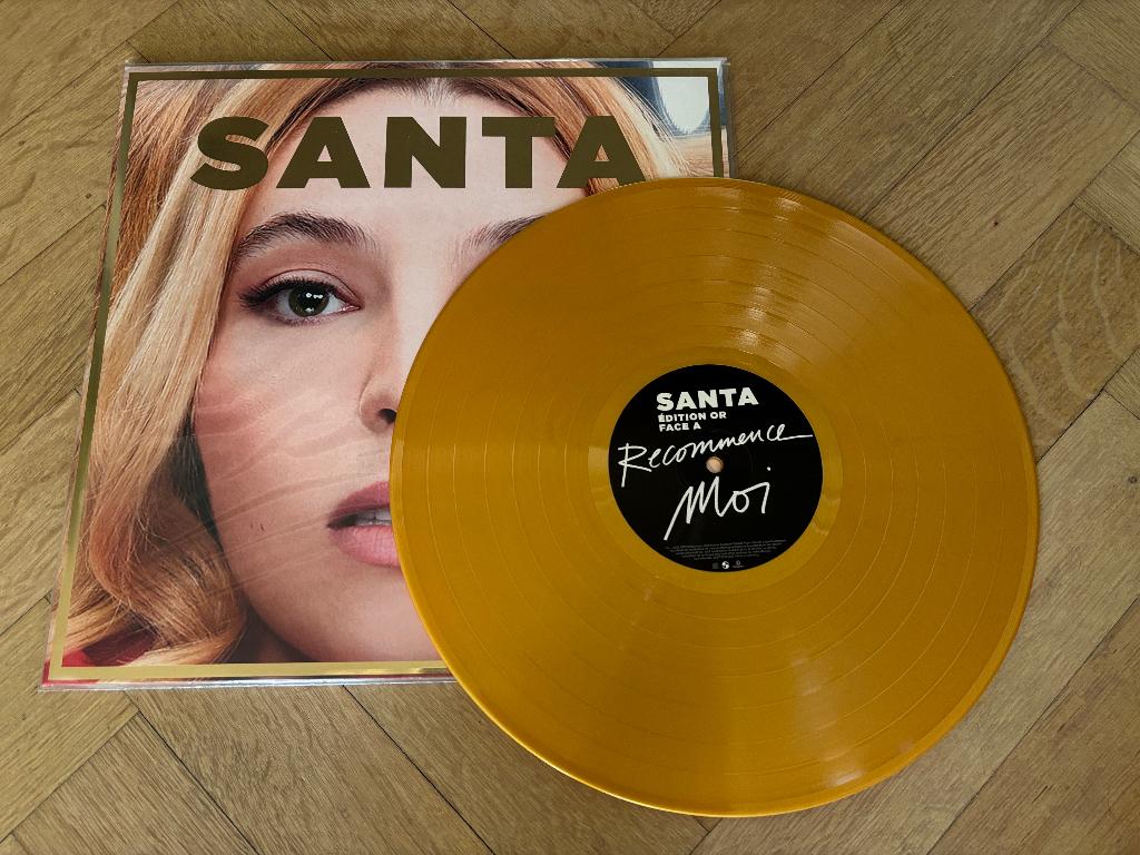 Santa Recommence moi Vinyl LP Limited Fnac Vinyl Gold Sealed, 2020 tot heden, Ophalen of Verzenden, 12 inch, Nieuw in verpakking