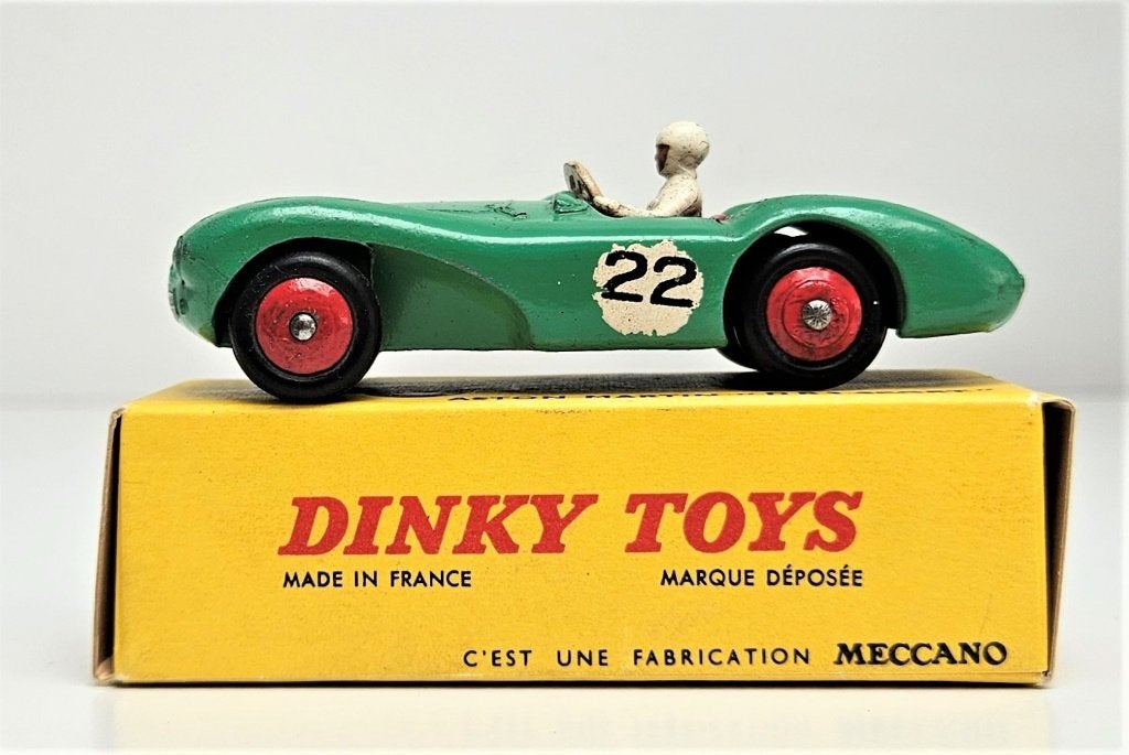Dinky Aston Martin DB3 S, Ophalen of Verzenden, Gebruikt, Auto, Dinky Toys