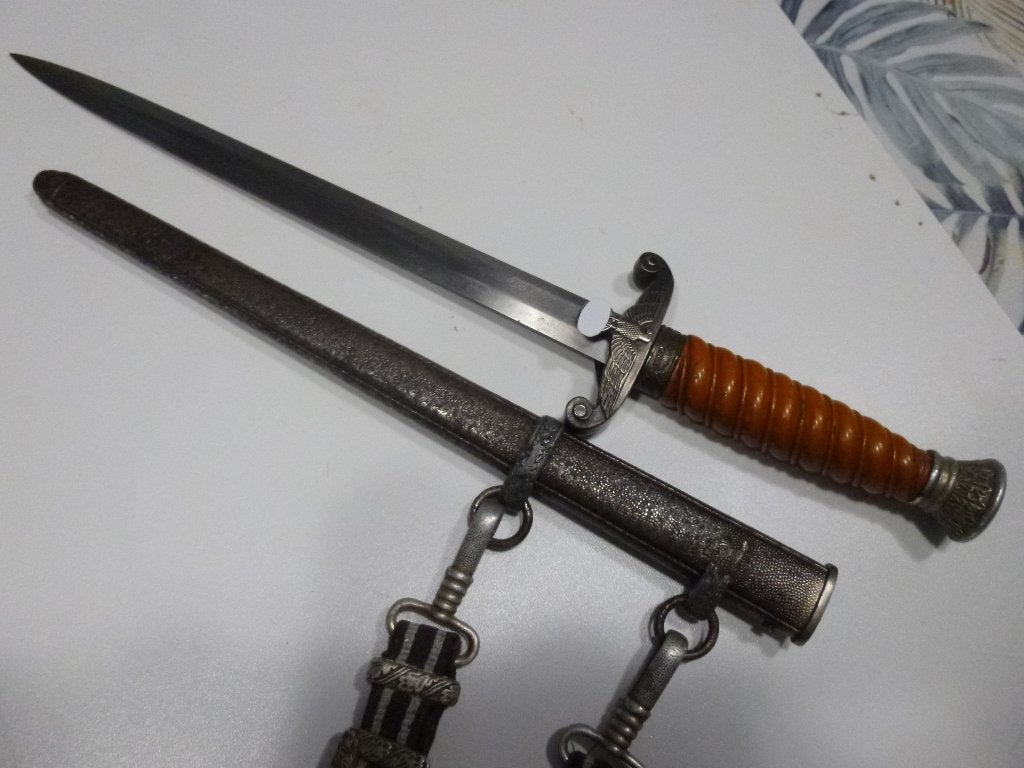 Dague d'officier Allemand WW2, Enlèvement ou Envoi, Armée de terre, Couteau ou Poignard