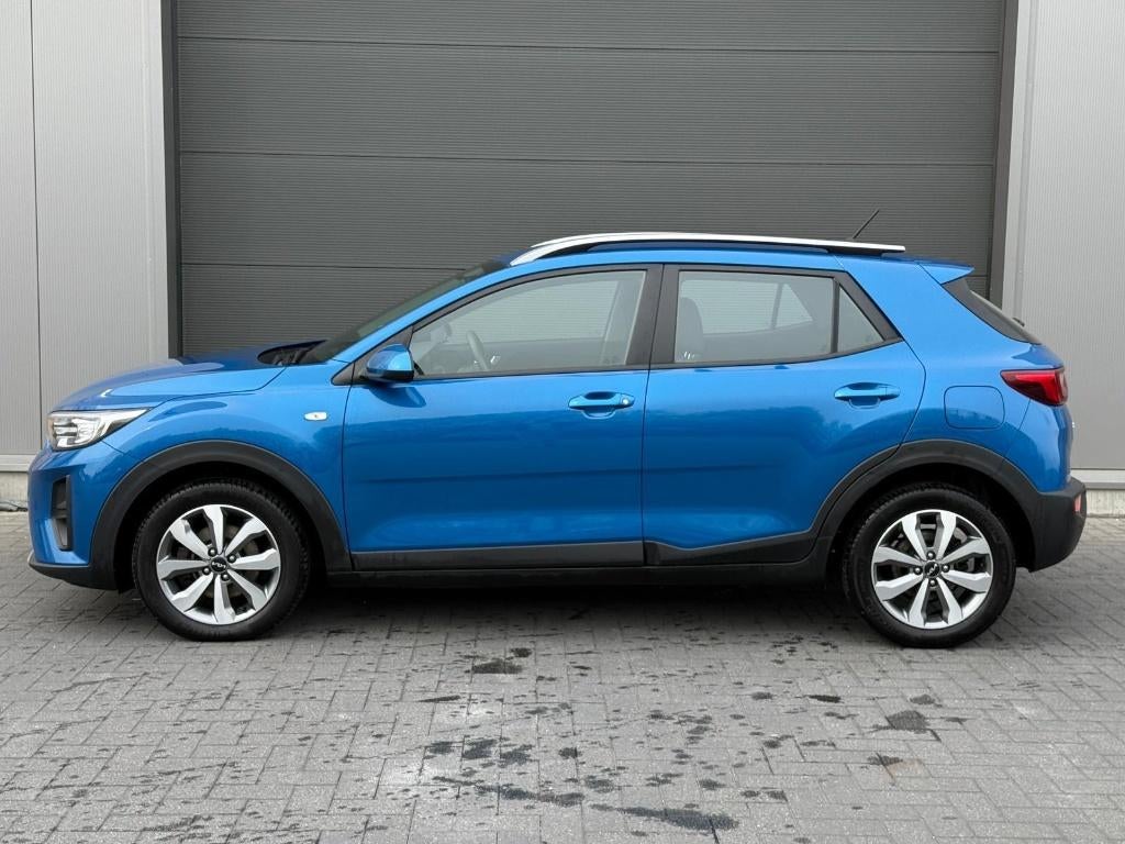 Kia Stonic benzine 37.000km, Auto's, Kia, Voorwielaandrijving, Stof, Blauw, Bedrijf