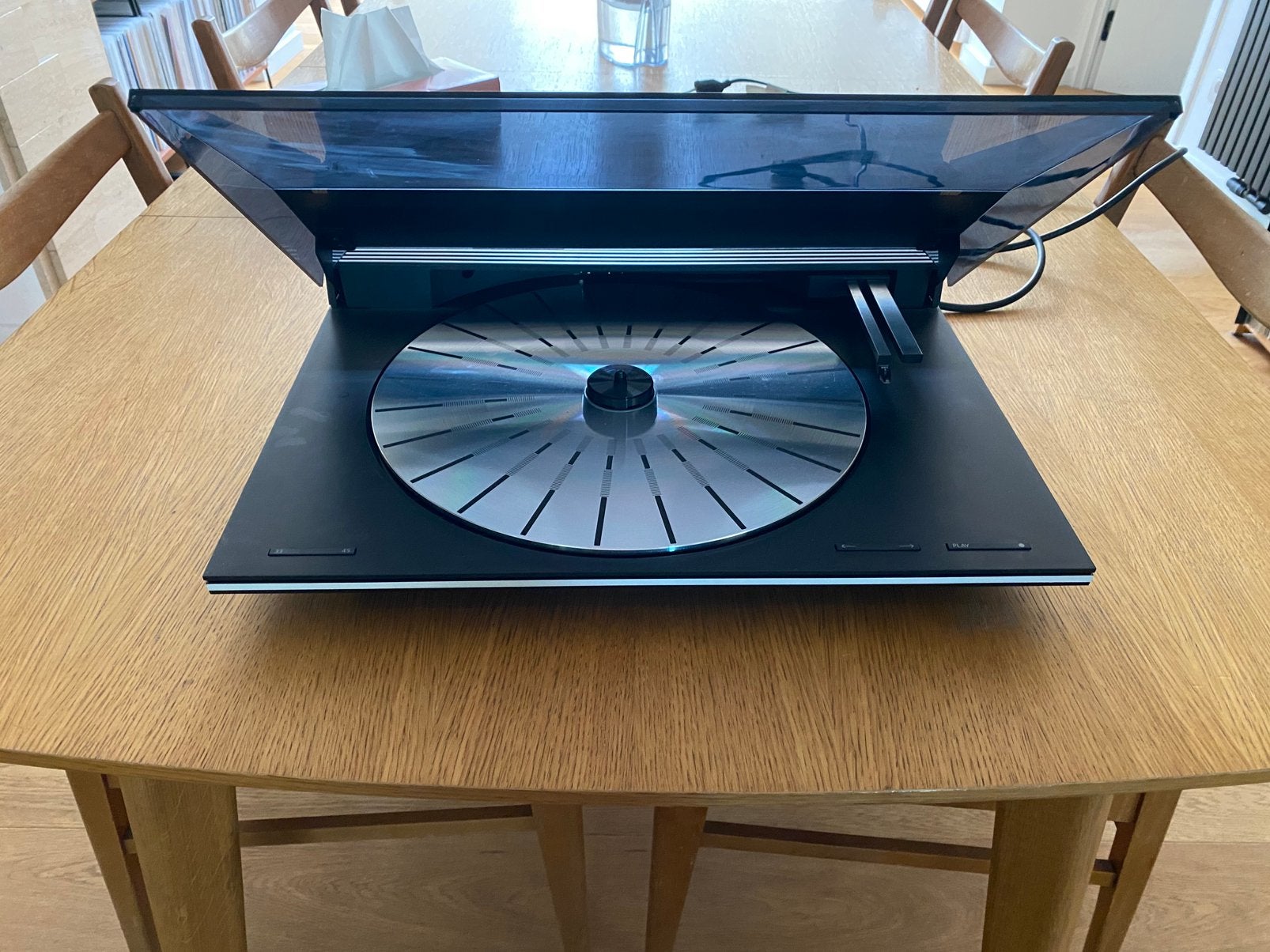 Platine Beogram 9500, Audio, Tv en Foto, Platenspelers, Ophalen of Verzenden, Zo goed als nieuw