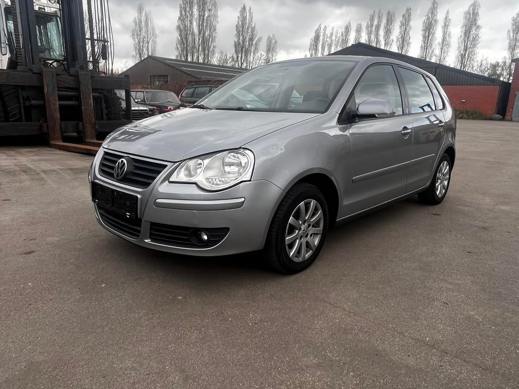 VW POLO 1.4 BENZINE VAN 2009 MET AIRCO, Auto's, Voorwielaandrijving, Stof, Bedrijf, Handgeschakeld