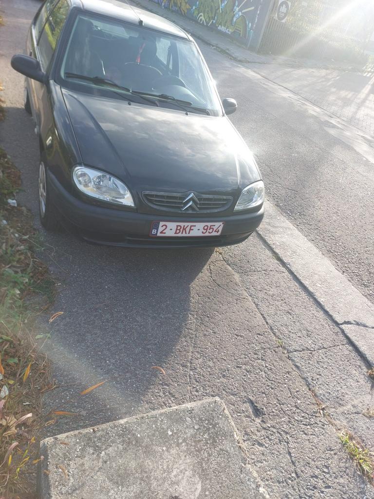 Citroën Saxo, Auto's, Citroën, Android Auto, Saxo, Leder en Stof, Zwart