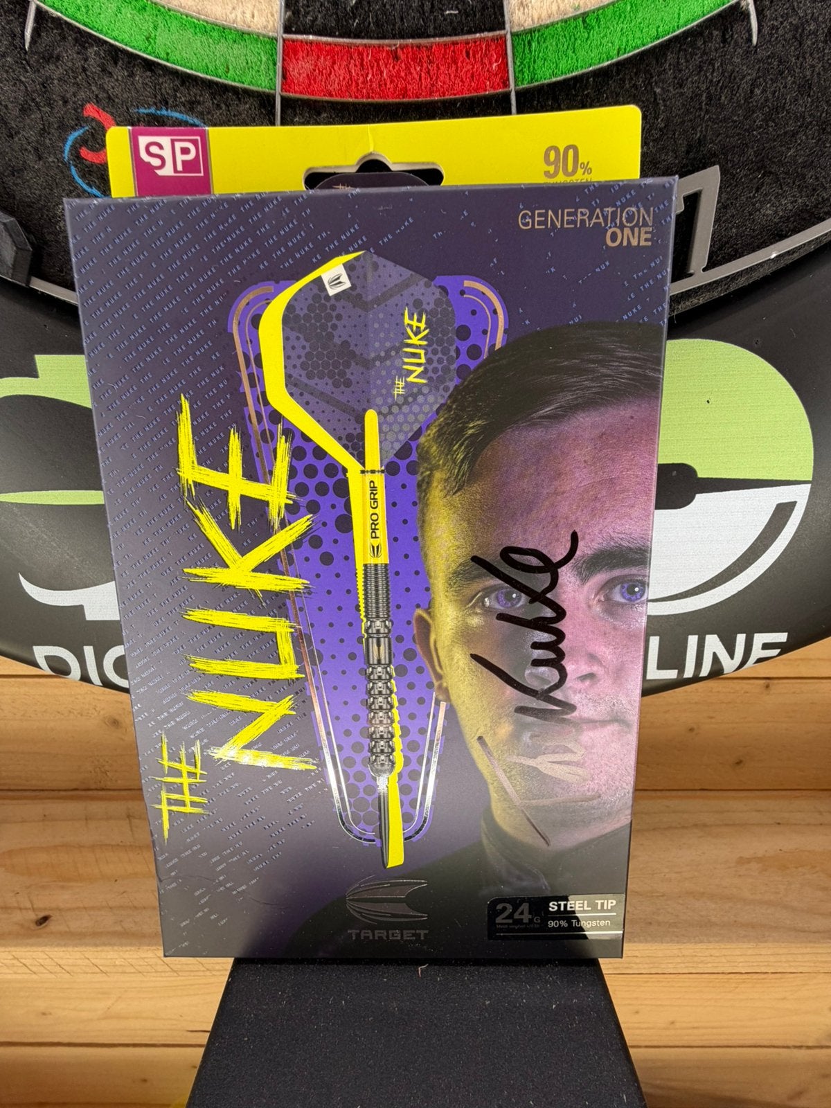 Luke the nuke dartpijlen, Sport en Fitness, Ophalen of Verzenden, Zo goed als nieuw