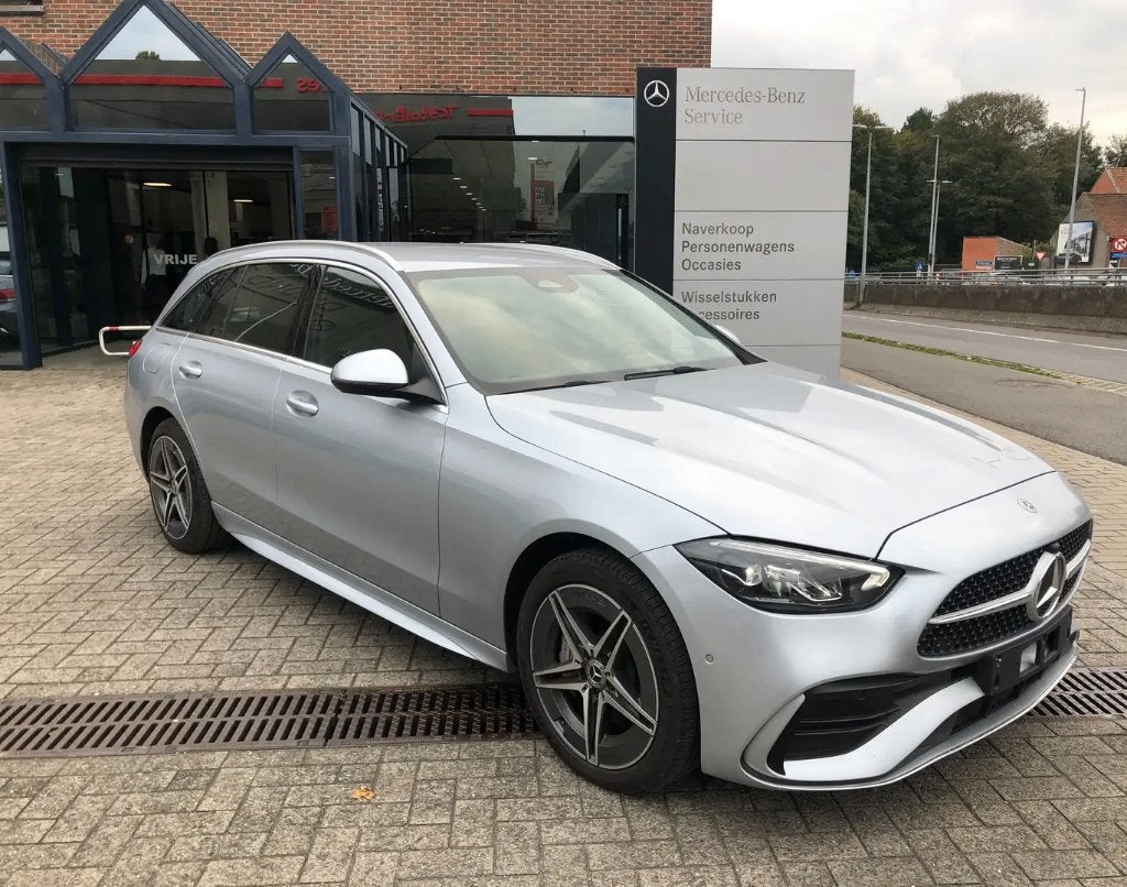 Mercedes-Benz C 300 Break Plugin Hybrid AMG LINE, Auto's, Automaat, Dealer onderhouden, Euro 6, 4 cilinders