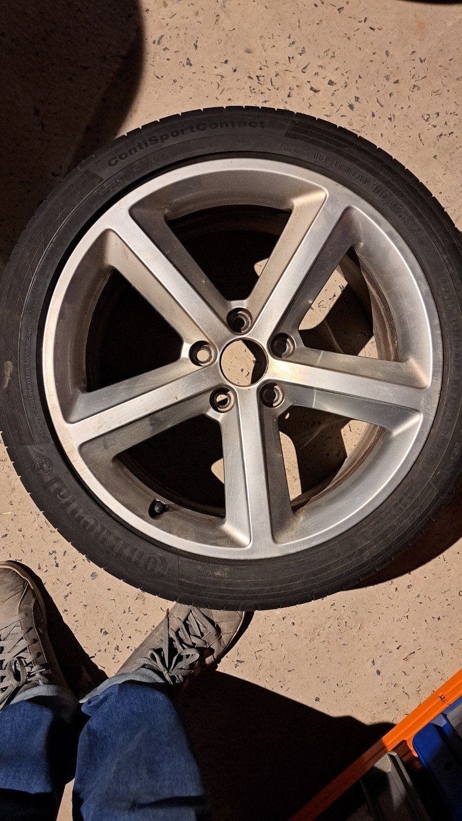 Audi a4 velgen, Auto-onderdelen, Ophalen, 18 inch, Banden en Velgen, Personenwagen