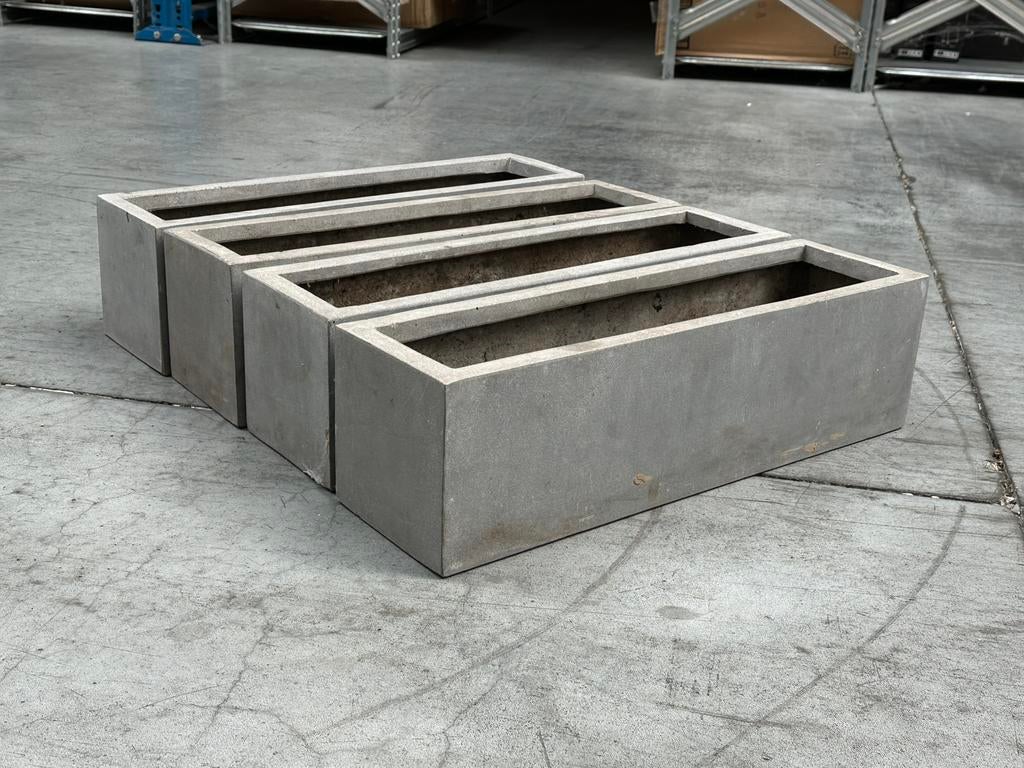 Moderne Fiberstone Plantenbakken Vibe & Move – 4-del Set, Enlèvement ou Envoi, Comme neuf, Intérieur