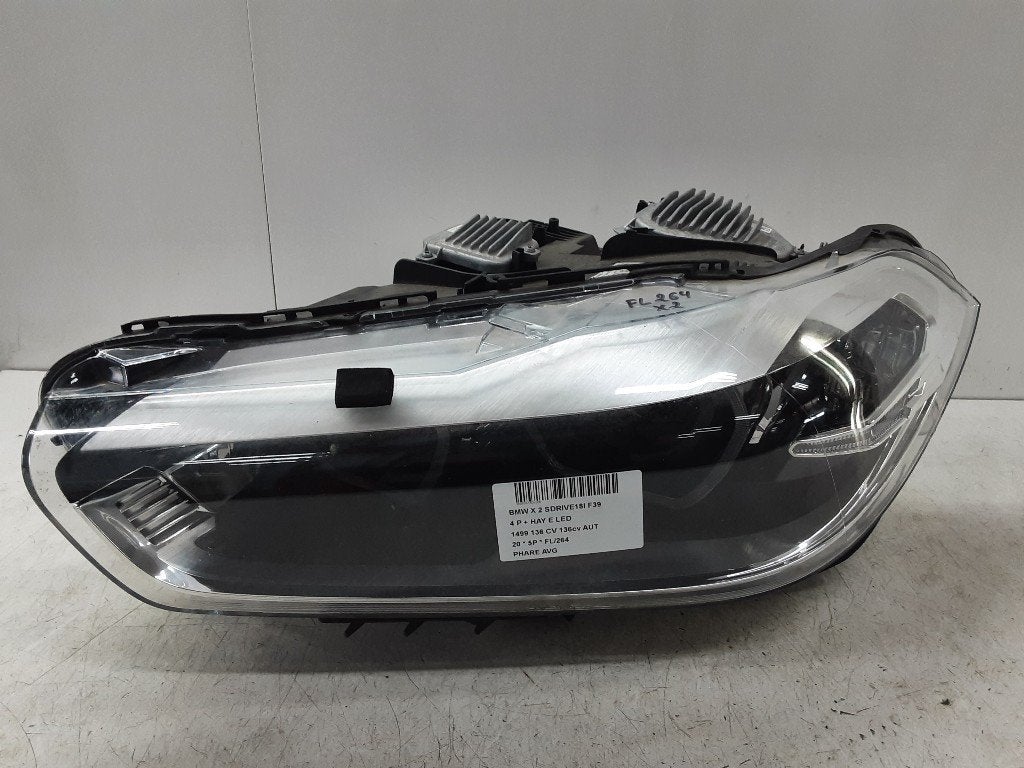 KOPLAMP LINKS BMW X2 (F39) (01-2017/10-2023) (6311985198101), Auto-onderdelen, Gebruikt, BMW, Petuelring 130
80809  München, DE