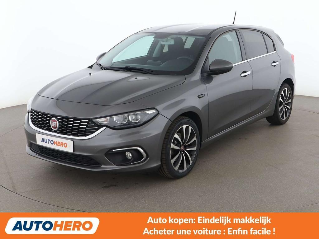 Fiat Tipo 1.4 Turbo Lounge (année de construction 2017), Autos, Fiat, Argent ou Gris, Achat, 139 g/km, 1350 kg