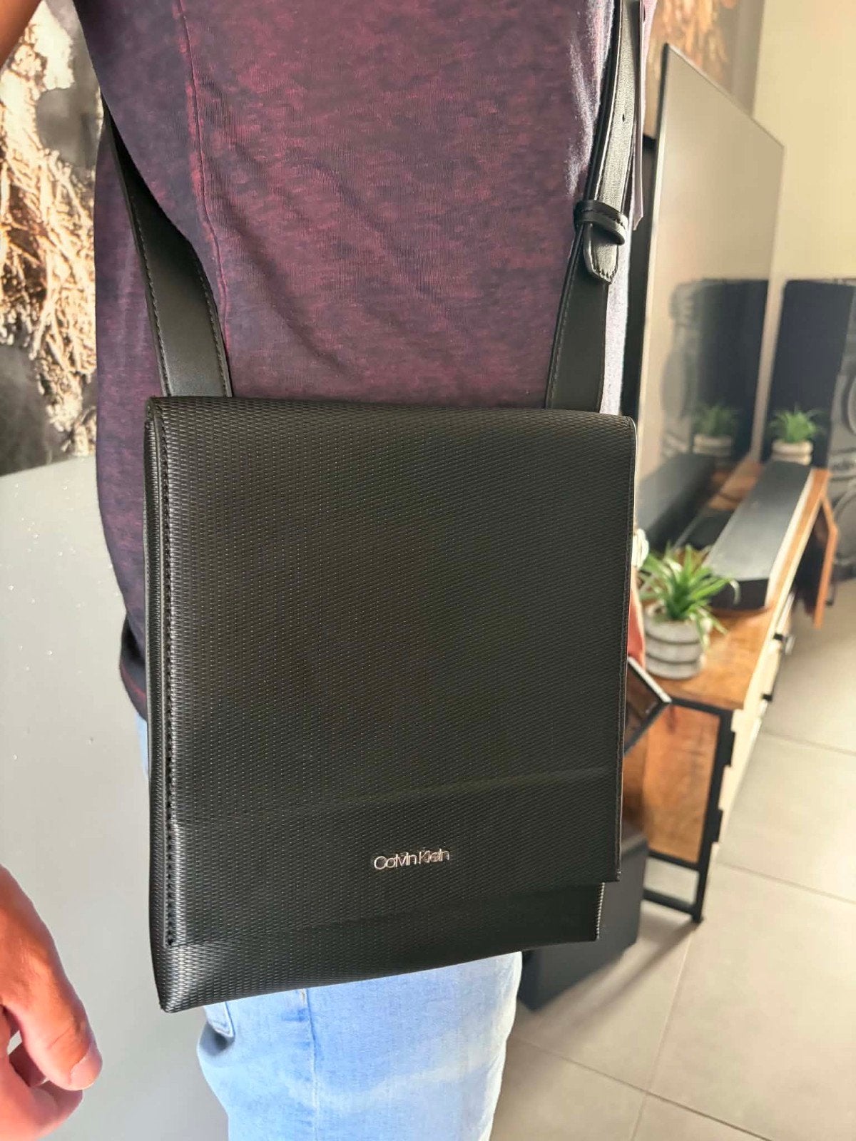 sacoche Calvin Klein, Neuf, Autres marques, Cuir, Enlèvement