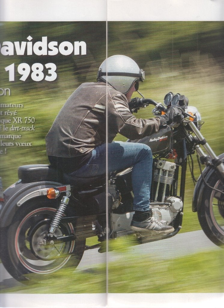 1983 Moto Harley Davidson XR 1000 collection, Envoi, Utilisé