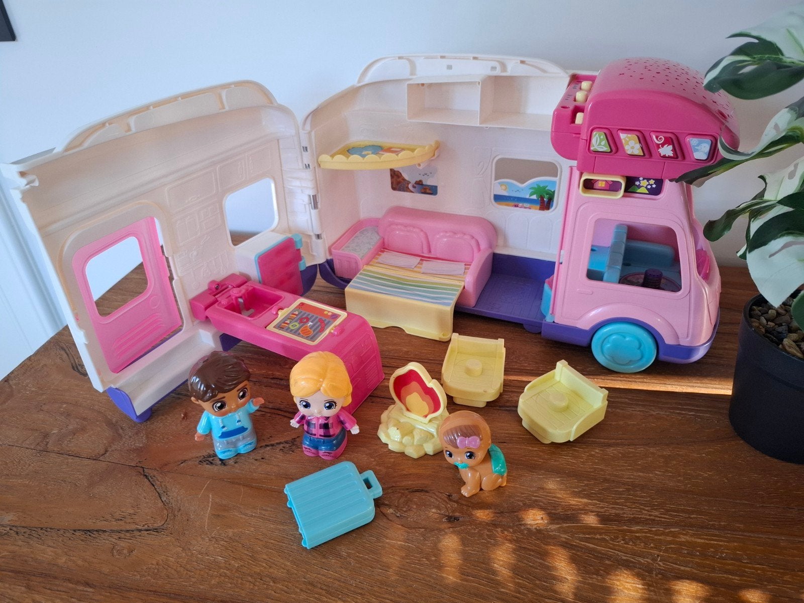 Camper ( vtech ) met geluiden !!!, Ophalen