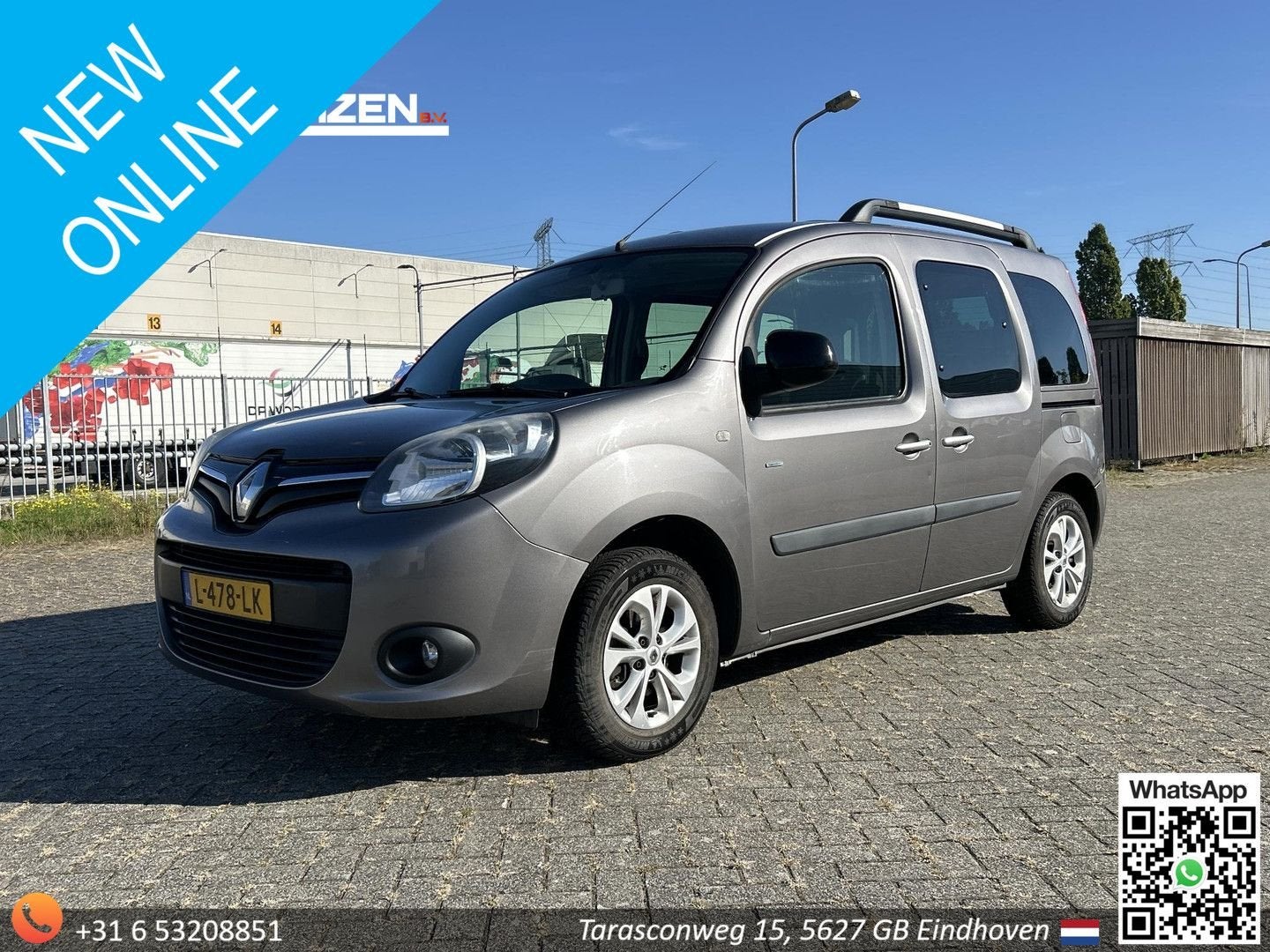 Renault Kangoo Family 1.2 TCe Limited Start&Stop | 5P. | Air, Argent ou Gris, Achat, 140 g/km, Entreprise