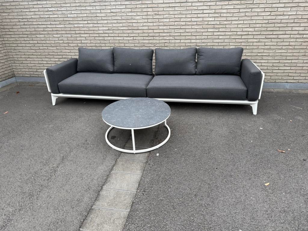 Mosa  lounge ronde wicker, Ophalen, Zo goed als nieuw, Wicker