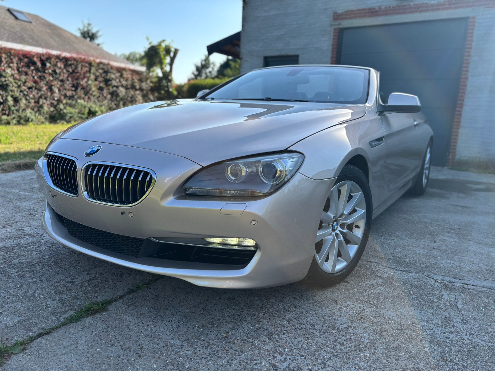 BMW 640I Cabriolet de luxe - 111.083 - Euro 6 - 2015, Autos, Cuir, Achat, Entreprise, Cabriolet