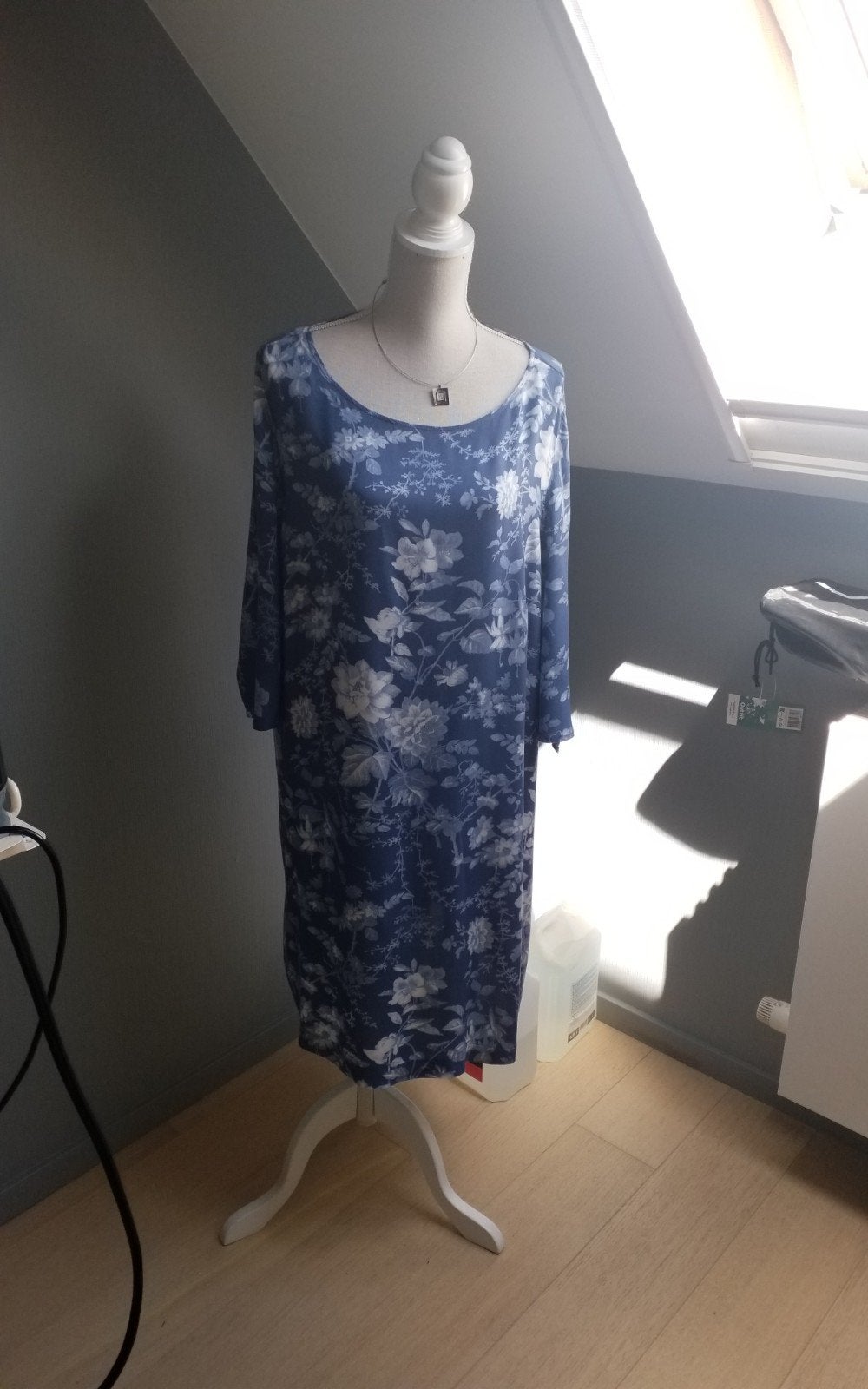kleedje XL, Blauw, Maat 46/48 (XL) of groter, Ophalen of Verzenden, Zo goed als nieuw
