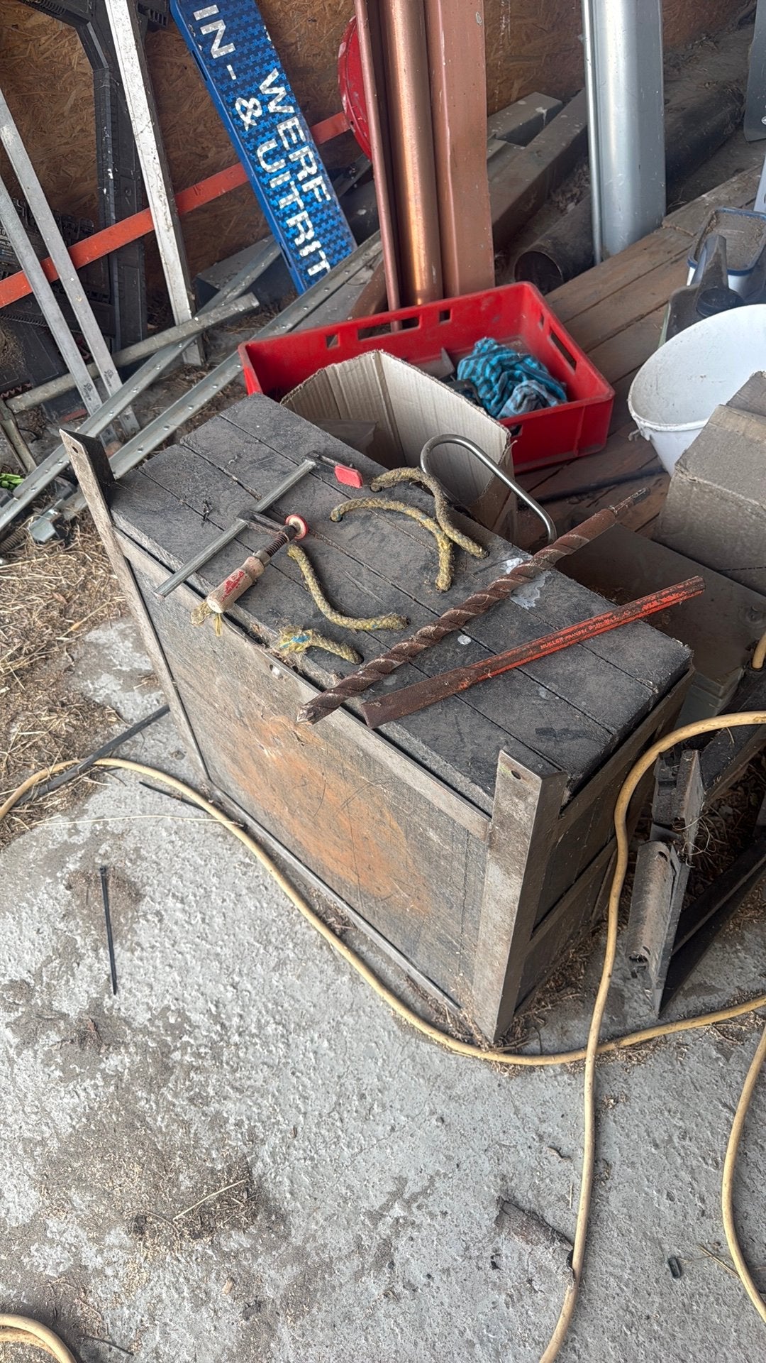 Stempelplaten 60x60x6, Ophalen, Zo goed als nieuw