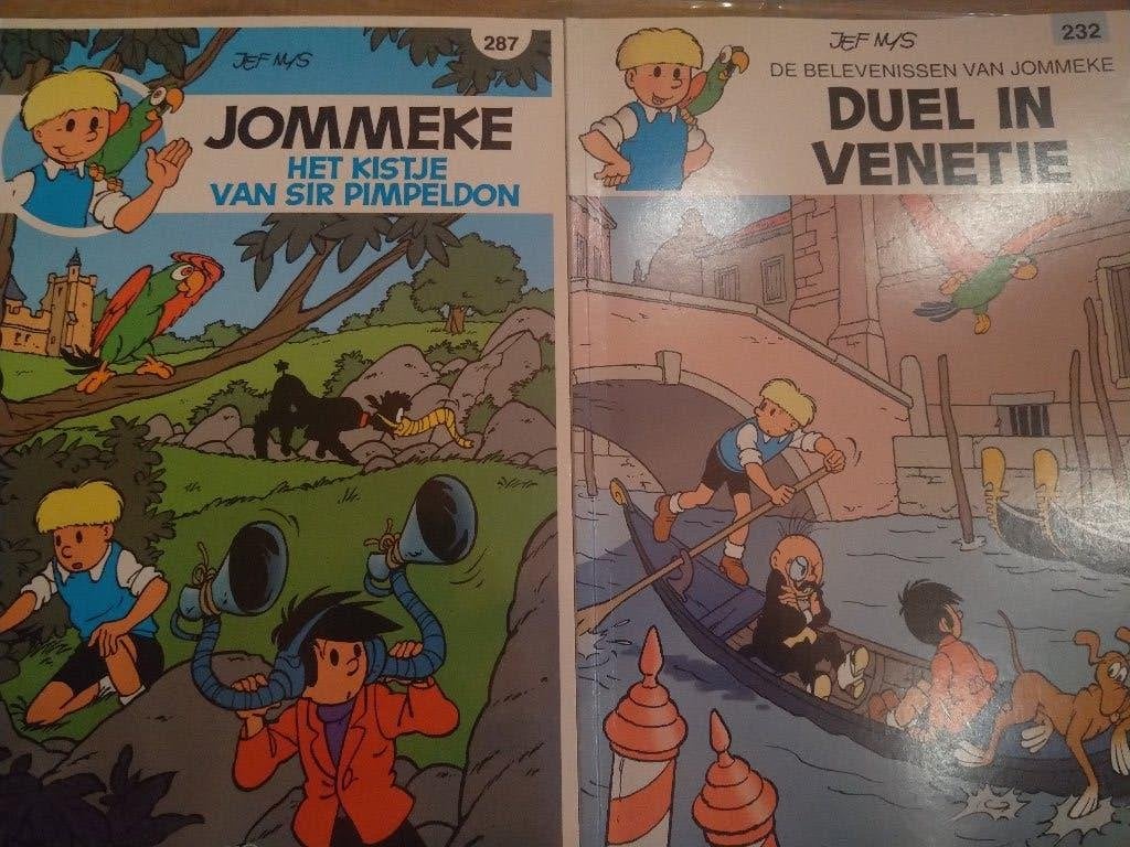 Strips jommeke, Plusieurs BD, Enlèvement, Comme neuf, Jef Nys.