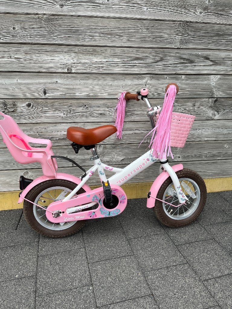 Super mooie Meisjesfiets 12 inch, Ophalen, Terugtraprem, 14 inch of minder, Zo goed als nieuw