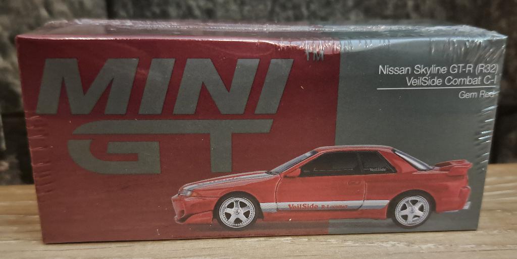 Nissan skyline GT-R R32 1/64ème mini gt, Auto, Nieuw, Ophalen of Verzenden, Mini gt