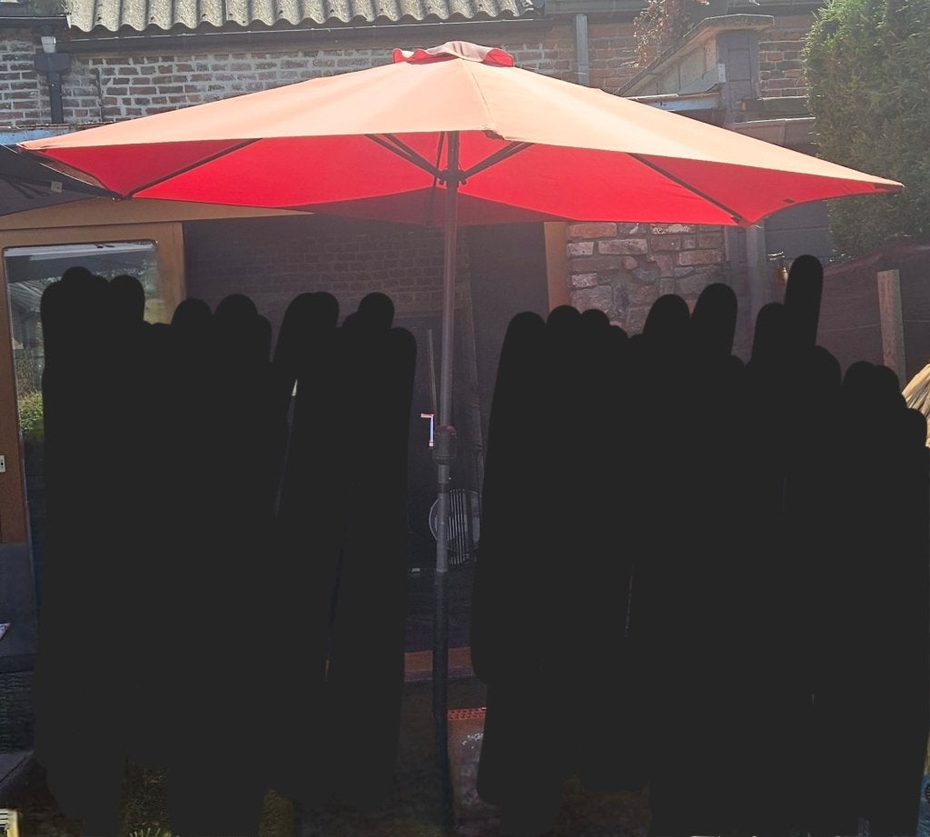 Parasols, Enlèvement, Utilisé