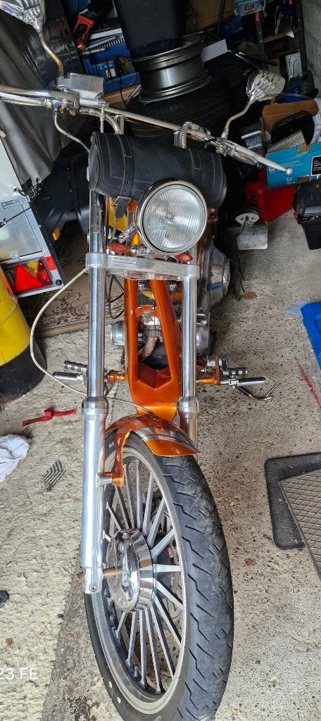 Moto chopper léonard 125cc, Motos, Occasion, 125 cm³, Chopper, 2 cylindres