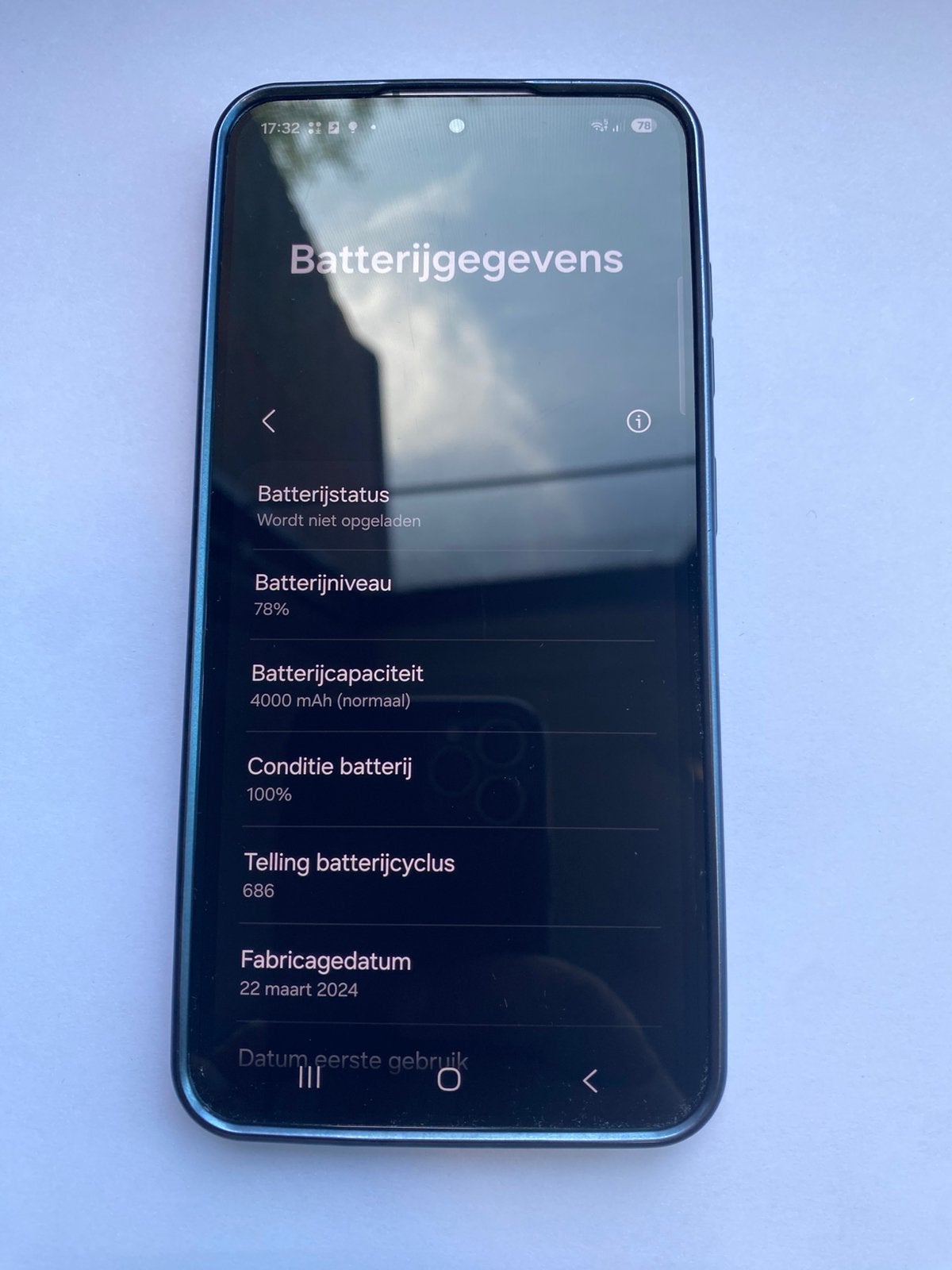 Samsung Galaxy S24 128GB Navy Blue – 100% Batterijconditie, Telecommunicatie, Mobiele telefoons | Samsung, Touchscreen, Ophalen of Verzenden