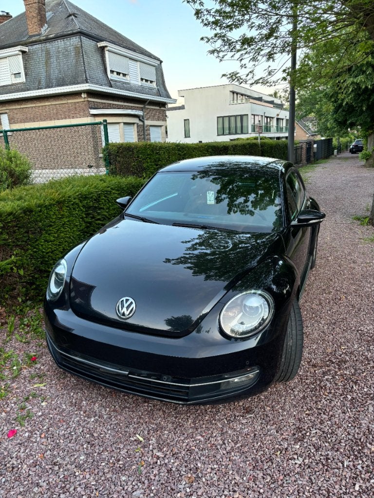 VOLKSWAGEN BEETLE 1.2 TSI DESIGN — 105 PK — ZEER GOEDE STAAT, Auto's, Voorwielaandrijving, Euro 5, Stof, Beetle (Kever)