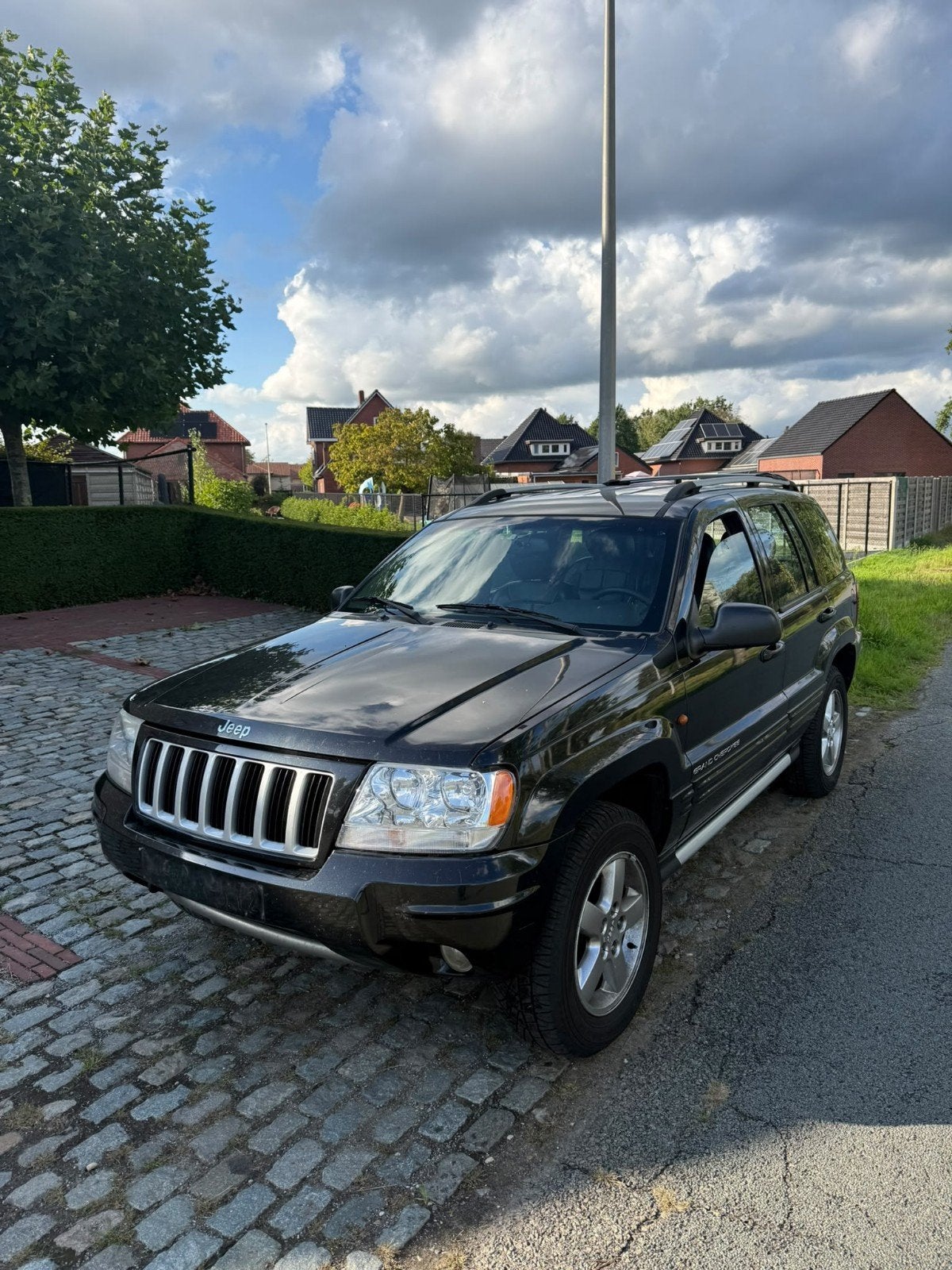 Jeep Grand Cherokee 2.7Crd Limited Automaat, Auto's, Zwart, Leder en Stof, Zwart, Particulier