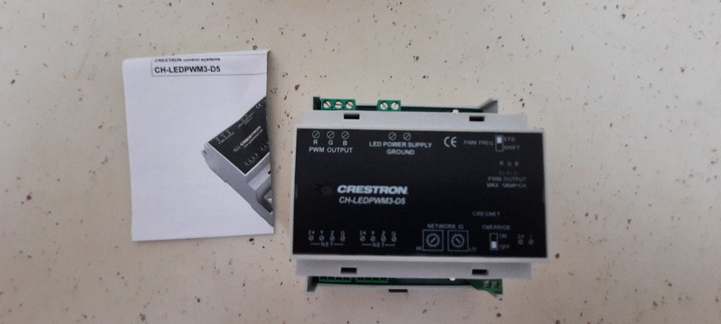 Crestron — thermostaten, Pyng, LED, RF-gateway, Ophalen of Verzenden, Gebruikt, Overige merken, Overige typen
