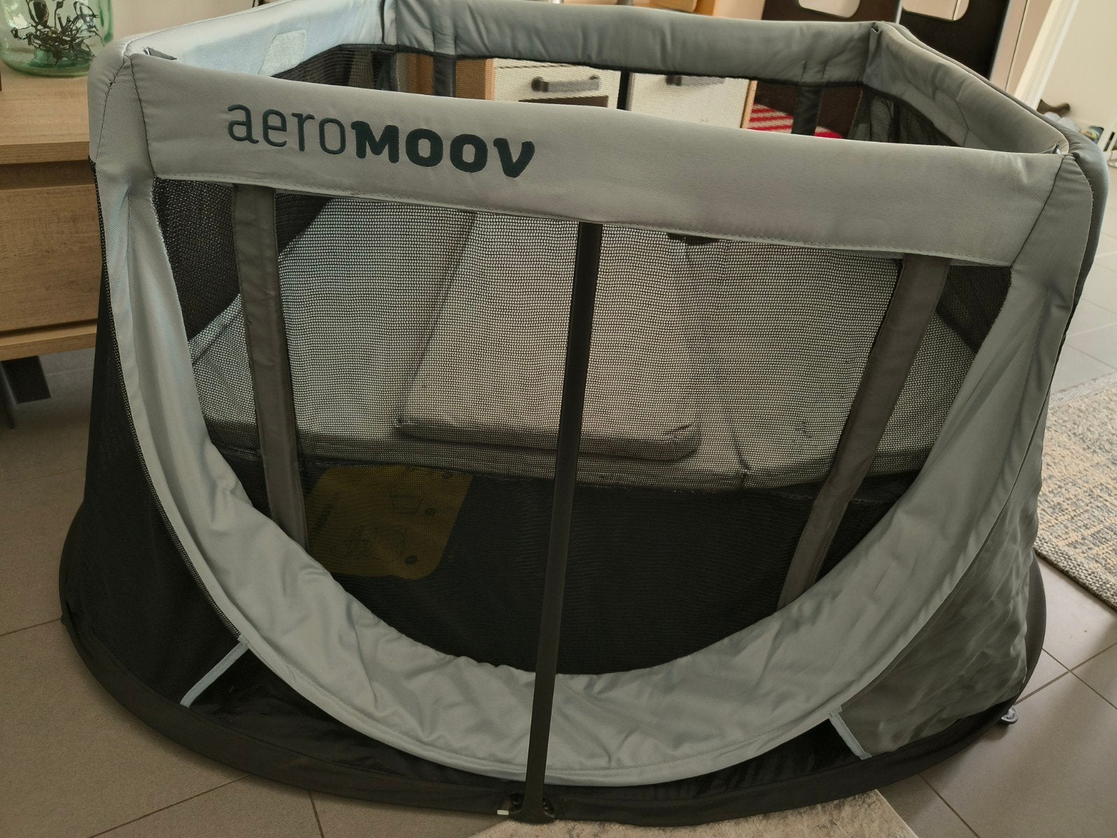 Aeromoov reisbed, Kinderen en Baby's, Ophalen, Gebruikt, Reisbedje