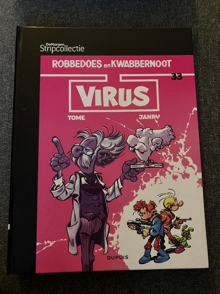 Robbedoes en Kwabbernoot - 33 - Virus, Boeken, Eén stripboek, Ophalen of Verzenden, Gelezen, Tome & Janry