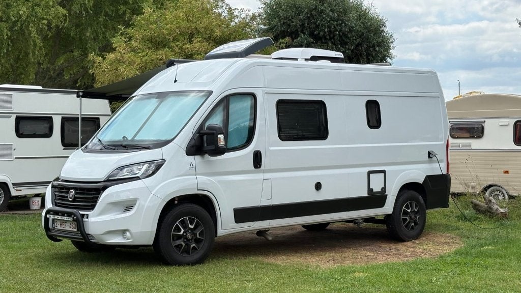Camper Knaus, Automaat, Chemisch toilet, Fiat, Bestuurdersdeur